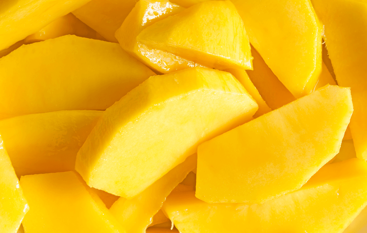 Frozen Mango Slices